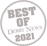 best of derry news 2021 logo